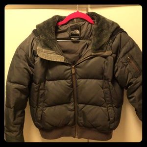 The north face down bomber jacket